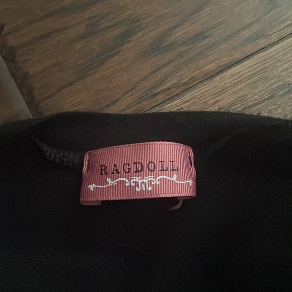 Black tied knot shirt - Picture 4 of 4